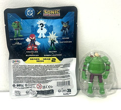 DC SONIC THE HEDGEHOG MYSTERY HEROES SERIES 2 DR.EGGMAN AS LEX LUTHOR 3″ FIGURE!