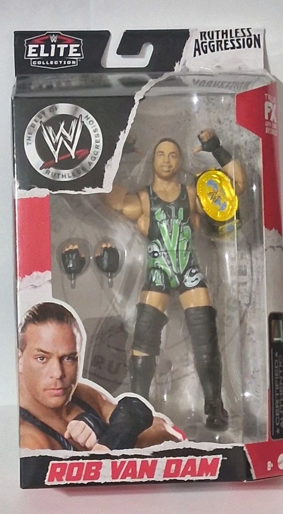 WWE Ruthless Aggression Elite Series 2 Rob Van Dam Rvd Walmart Exclusive Rare