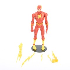 DC Multiverse The Flash 7″ Action Figure w/Lighting Strap Stand Base Gift Toys