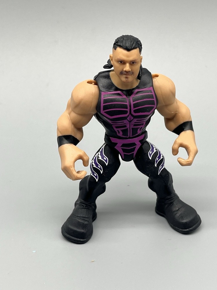 WWE Mattel Knuckle Crunchers Dominik Mysterio Wrestling Figure w/ Mustache