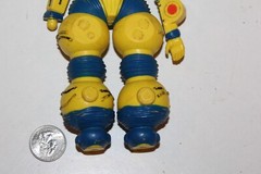 VTG 1986 Inhumanoids Liquidator & Auger Figures Loose Nice 1980s HTF Cartoon