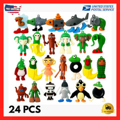 24PCS Italian Brainrot Steal a Brainrot Toys, 2.5″ Tralalero Tralala Action Figu