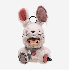 POPMART Hirono Little Hare Plush Doll Pendant SEALED Blind Can 🇺🇸 USA Seller