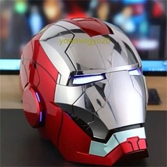 Autoking Iron Man MK5 Helmet Electronic Voice Activated Open&Close Mask 1:1 Prop