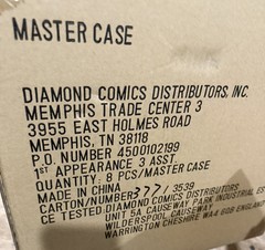 Lot of 4 DC Direct First Appearance Action Figure Series 3 NOS Factory Case