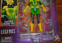 Spider-Man Marvel Legends Retro Electro Francine Frye 6″ Figure NEW Hasbro 202Ma