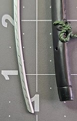 GI Joe Classified Kyle Budo Jesso Samurai Sword & Scabbard Sheath Custom Fodder
