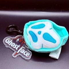 CultureFly Ghost Face Mystery Plush Bag Clip Mint Green Variant Scream Horror Ke