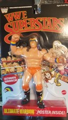 Mattel LJN WWE Superstars Series 2 ULTIMATE WARRIOR Black Card Chase Variant MOC
