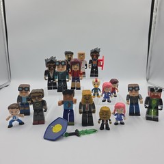 Tube Heroes Figure Lot Jazwares 2015 DanTDM Captain Sparklez EUC READ