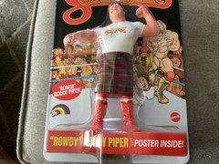 Mattel LJN WWE Superstars Series 3 Rowdy Roddy Piper Chase Black Card
