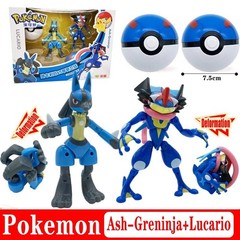 High Quality Pokemon Ball Deformation Toy Pikachu Mewtwo Gyarados Pocket Monster