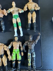 1990s WWE/WCW Wrestling Action Figures Lot of 12 Vintage And New