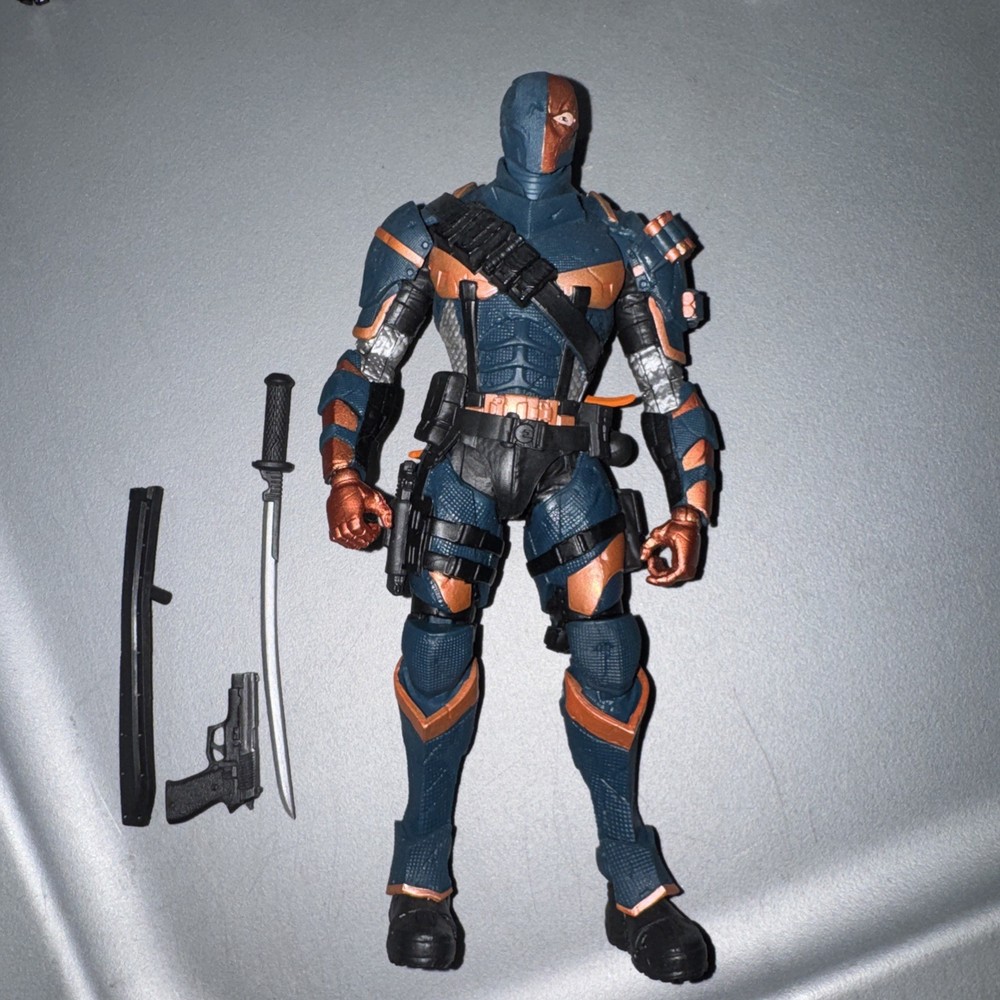 McFarlane Toys DC Multiverse – Arkham Origins Deathstroke – Loose