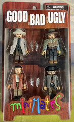 2008 MiniMates The Good, Bad and Ugly MAN WITH NO NAME Factory Sealed Set MIP