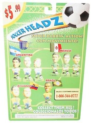Vintage Alberto Aspe 4″ Bobble Toy Figure – Mexico Futbol Soccer Head 2002