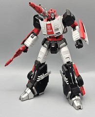 Transformers MDLX ThreeZero Red Alert Action Figure Complete