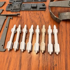 Vintage 1984 GI Joe ARAH Killer Whale Hovercraft Parts Lot!