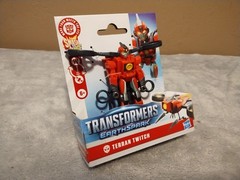 Transformers Earthspark Smash to Change Terran Twitch 4″ Action Figure@
