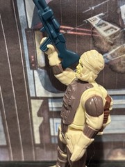 Vintage Star Wars ESB- Dengar Bounty Hunter Kenner 1980 Hong Kong Nice W Weapon