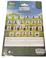 Supergoal All Stars Soccer 5 Pack Collectible Action Figures Set International