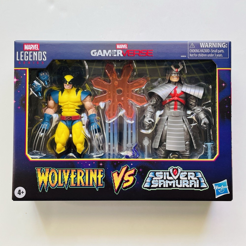 (2025) Marvel Legends: Gamerverse – Wolverine vs Silver Samurai 2-Pack NIB