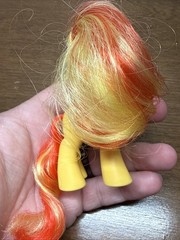 My Little Pony G4 Sunset Shimmer w/ Necklace Cutie Mark Magic 2014 FIM 3″