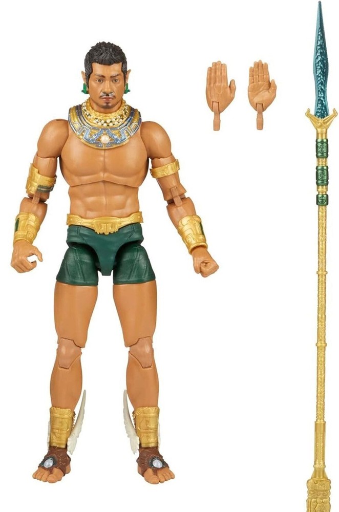 MCU NAMOR MARVEL LEGENDS FIGURE BLACK PANTHER WAKANDA FOREVER MINT COMPLETE 2022