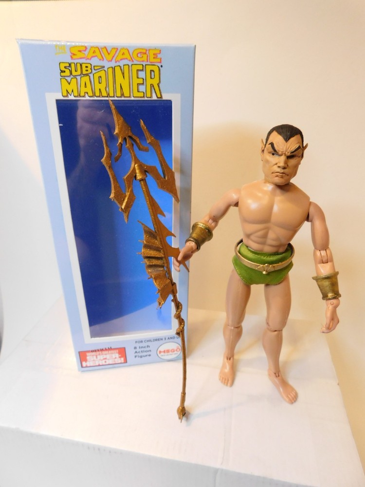 Mego 8″ Action Figure Custom Marvel Comics Namor Sub-Mariner 1 Boxed
