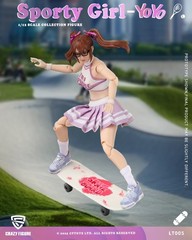 LT005: Crazy Figure 1/12 Sport Girl Clothed Action Figure – YOYO