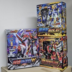 SAMG Metal Cardbot W 3-Pack Bundle Heavy Iron W Bluecop Trinity Flamenova