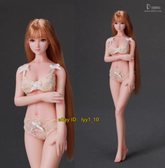 LDDOLL 1/6 27M Female Silicone Body Seamless Flexible 12″Action Figure f OB Head