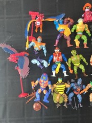Vintage MOTU Lot of 24. 20 are Complete w/. See Description for Details.