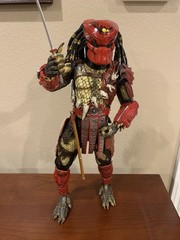Large Predator Big Red Samurai, 1/4 Scale, 19″, 2013 NECA Reel Toys
