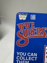 WWE LJN Mattel ULTIMATE WARRIOR Black Card Backing / LJN Cardboard Card