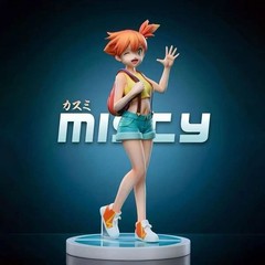 18cm 8cm Ash Ketchum Figure Misty Figrues Brock Figurine Pvc Gk Statue Anime