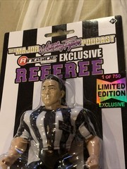 Major Wrestling Figure Podcast Referee Ringside Collectibles Exclusive