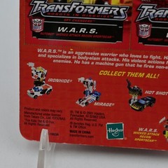 Transformers Spy Changers W.A.R.S. Wicked Attack Recon Sports Car Figure