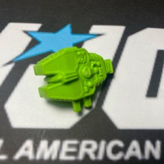 SCI-FI (v1) 1986 G.I. Joe ARAH HASBRO WEAPON PART Vintage BACPACK F12 894J