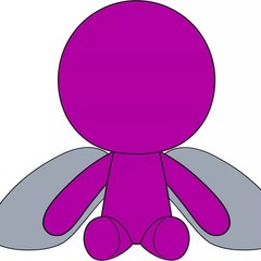*Youtooz. Alan- Becker* Purple Plush Doll Plushie PP Cotton Toy H9inch