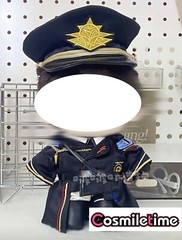 Love and Deepspace Xia Yizhou Caleb Captain Plush 20cm Doll Body Clothes Toy SA