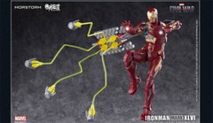 1/9 Morstorm Iron Man MK46 Plastic Model Kit Action Figure Standard edition