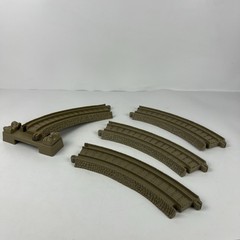 Thomas TrackMaster Tan/Beige Track Lot with Castle Tower Train Station Coal (30)