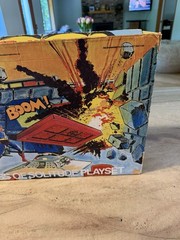 Vintage MEGO Comic Action Heroes FORTRESS OF SOLITUDE action figure Parts box