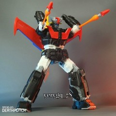 Mazinger Z Deathpunch 3D Print Model Kit 13″ Action Figure Customizable Toy Gift