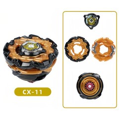 Beyblade X Series CX-11 Emperor Might CX-00 Valkyrie Volt Toy W/Launcher Gifts