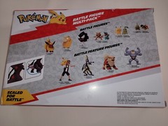 Pokemon Battle Ready Figure Pack Of 8 with movable parts Ages 4+ Jazwares Llc
