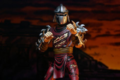 Teenage Mutant Ninja Turtles Mirage Comics Battle Damaged Shredder 7″ Scale Acti