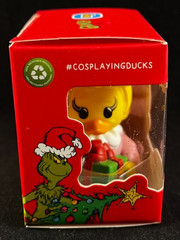 Mini Tubbz – The Grinch – Cindy-Lou Who – Rubber Duck – Approx 2″ High – Red Box