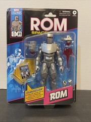 Marvel Legends Series Retro Mini-Comic ROM SPACEKNIGHT Carded Hasbro Shelf Wear